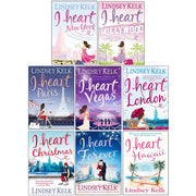 I Heart Series Lindsey Kelk 8 Books Set(New York, Hollywood, Paris, Vegas, London, Christmas, Forever, Hawaii) - The Book Bundle