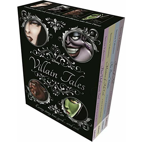 Disney Princess Villain Tales 4 Books Collection Set (Slipcase Villains Disney) - The Book Bundle