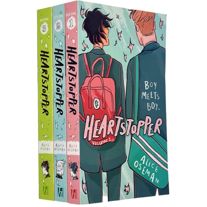 Heartstopper Series Volume 1-3 Books Collection Set By Alice Oseman - The Book Bundle