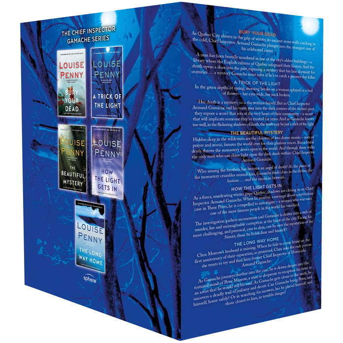 The Chief Inspector Gamache Series Books 6 - 10 Collection Box Set by Louise Penny - The Book Bundle