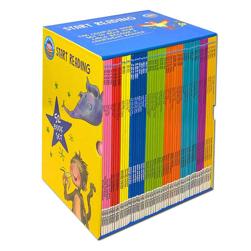 Start Reading Library 52 Books Collection Box Set Level 1 to 9 Children Early Reading - The Book Bundle