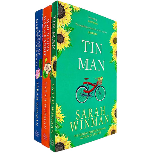 Sarah Winman 3 Books Collection Set (Tin Man, When God Was A Rabbit & A Year of Marvellous Ways) - The Book Bundle