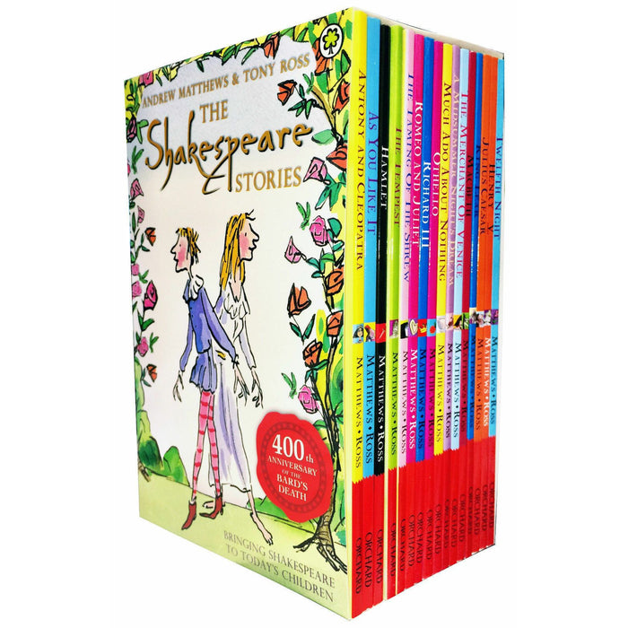 Shakespeare Children's Stories 400 Anniversary Collection 16 Books Set Hamlet - The Book Bundle