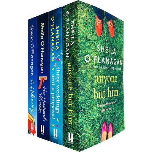 Sheila O'Flanagan Collection 4 Books Set (Anyone but Him, Her Husband's Mistake) - The Book Bundle