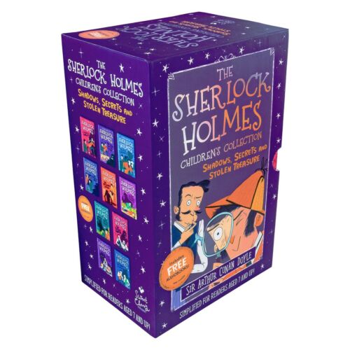 Sir Arthur Conan Doyle Sherlock Holmes 10 Books Box Set Children Collection - The Book Bundle