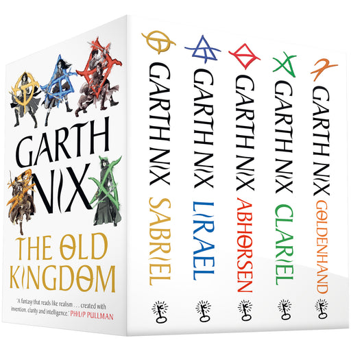The Old Kingdom Series Books 1 - 5 Collection Box Set by Garth Nix (Sabriel, Lirael, Abhorsen, Clariel & Goldenhand) - The Book Bundle