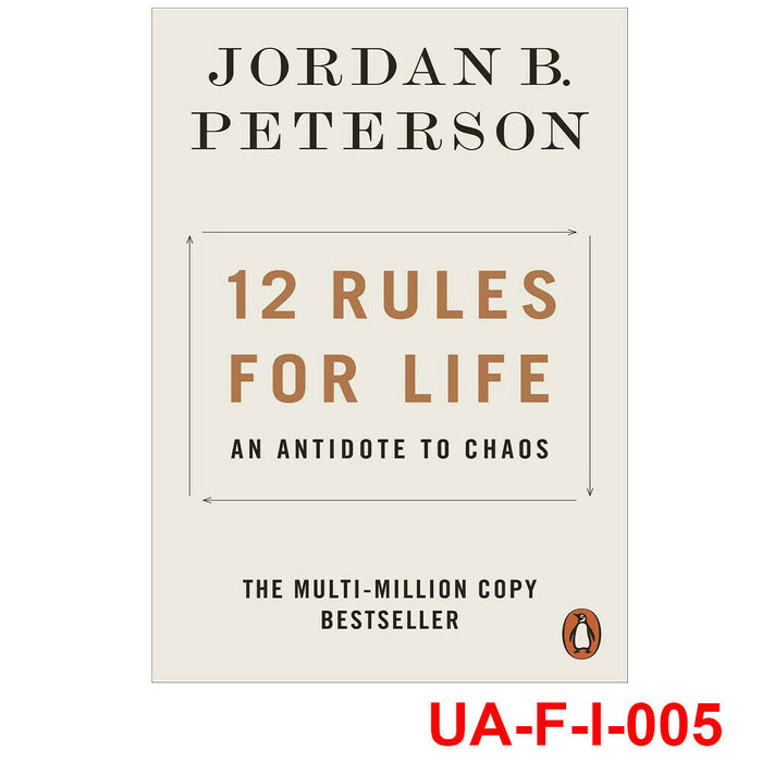 12 Rules for Life: An Antidote to Chaos by Jordan B. Peterson - The Book Bundle