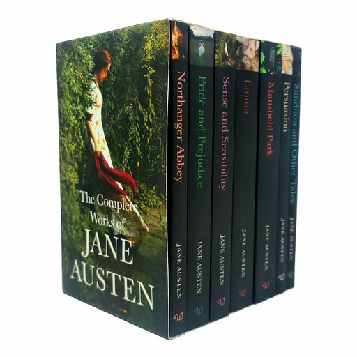 The Complete Works of Jane Austen 7 Books Collection Box Set (Sandition and Other Tales, Sense and Senesibility, Pride and Prejudice & More) - The Book Bundle