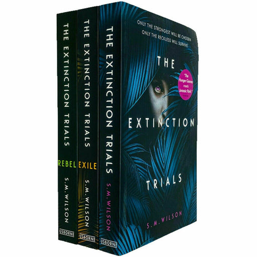 The Extinction Trials Series 3 Books Collection Set By S.M.Wilson(The Extinction Trials,The Extinction Trials: Exile,The Extinction Trials: Rebel) - The Book Bundle