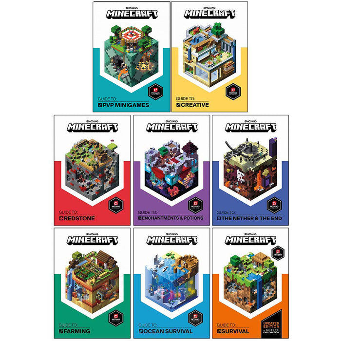 The Minecraft Collection 8 Books Box Set (Minecraft Guides) (Creative ...