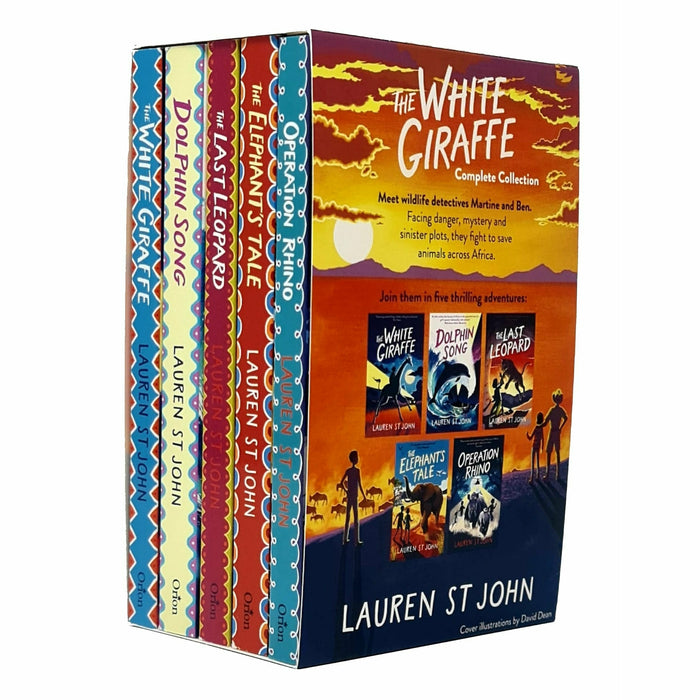 Animal Healer The White Giraffe Complete Collection 5 Books Box Set By Lauren St John - The Book Bundle