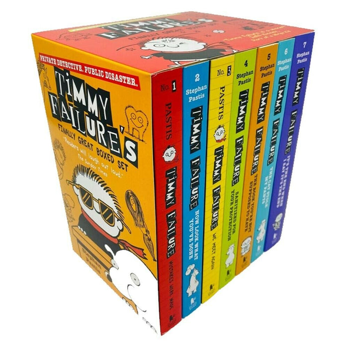 Timmy Failure's Finally Great Boxed Set Volume 1-7 Books Set Collection Series - The Book Bundle