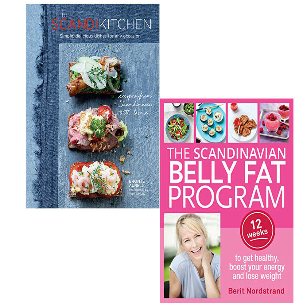 The Scandi Kitchen And The Scandinavian Belly Fat Program 2 Books Coll ...