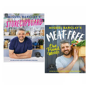 Miguel Barclay 2 Books Collection Set (Meat-Free One Pound Meals,Storecupboard) - The Book Bundle