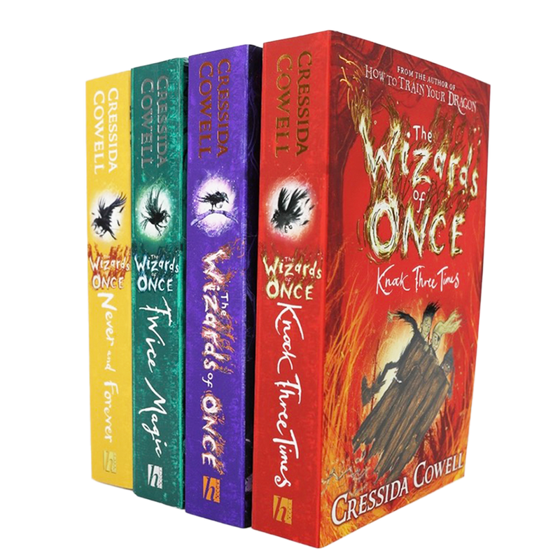 Wizards of Once Series 4 Books Collection Set By Cressida Cowell - The Book Bundle