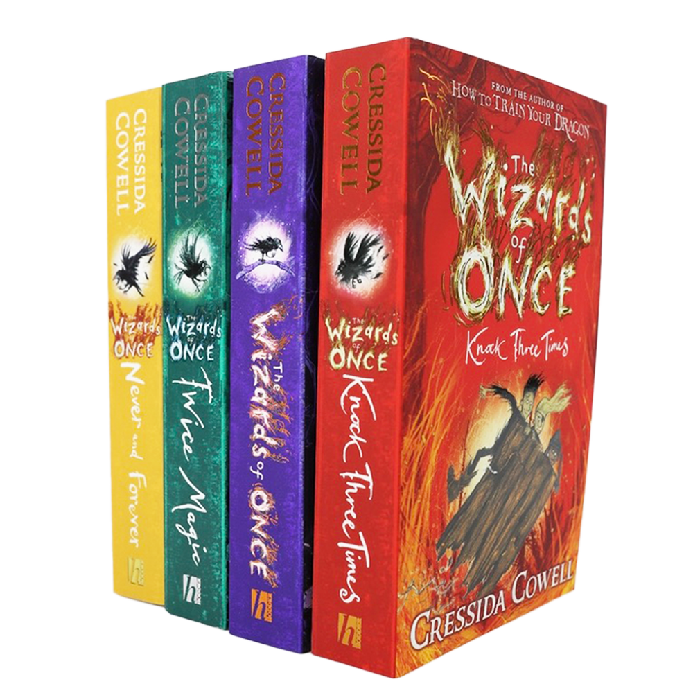 Wizards of Once Series 4 Books Collection Set By Cressida Cowell