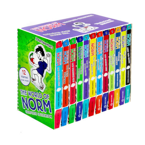 The World of Norm Collection 12 Books Box Set by Jonathan Meres - The Book Bundle