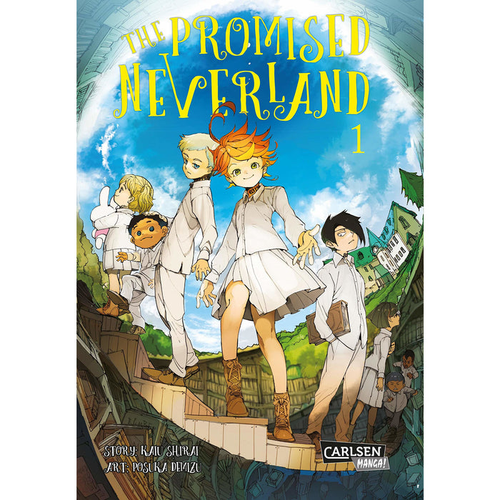 The Promised Neverland Volume 1-5 Collection 5 Books Set by Kaiu Shirai NEW - The Book Bundle