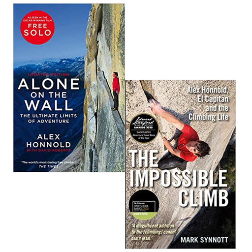 Alone on the Wall: Alex Honnold & Alone on the Wall: Alex Honnold 2 Books Set - The Book Bundle
