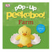 Pop-Up Peekaboo! 4 Books Collection Set By DK (Farm, Baby Dinosaur, Bedtime) - The Book Bundle