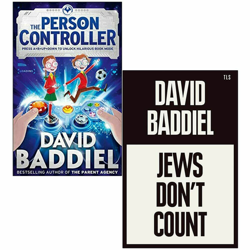 Person Controller, Jews Don’t Count 2 Books Collection Set By David Baddiel - The Book Bundle