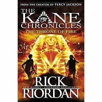 The Kane Chronicles Series By Rick Riordan ( Red Pyramid,Throne of Fire) NEW - The Book Bundle