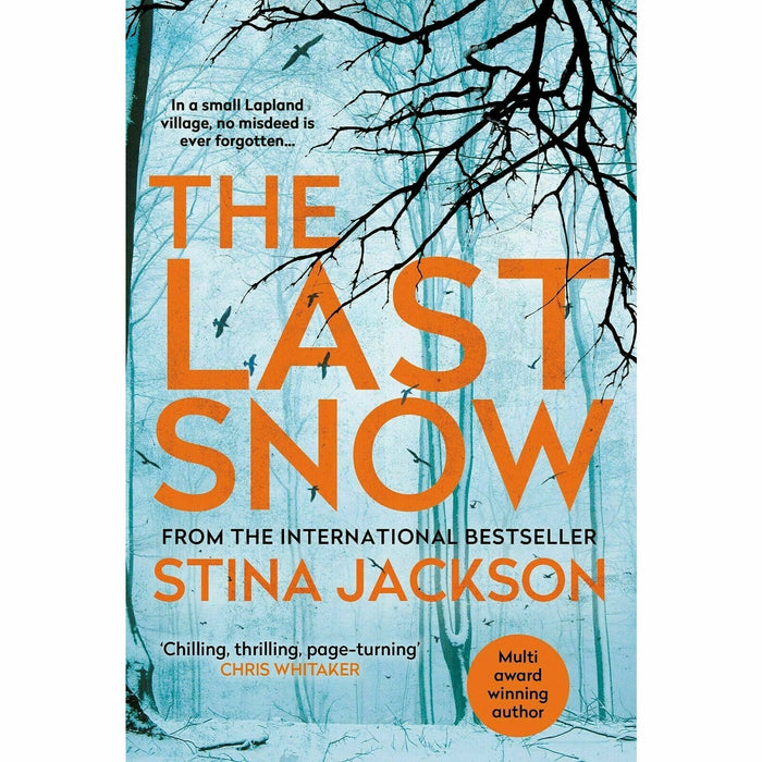 Stina Jackson 2 Books Collection Set Silver Road,The Last Snow - The Book Bundle