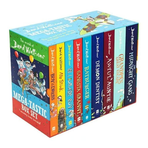 The Terrific Ten 9 Books Box Set Collection by David Walliams - Paperback - The Book Bundle