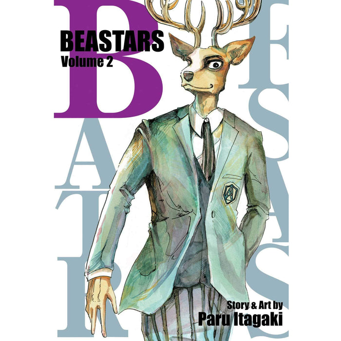 Beastars Series Vol 1-4 by Paru Itagaki 4 Books Collection Set - The Book Bundle