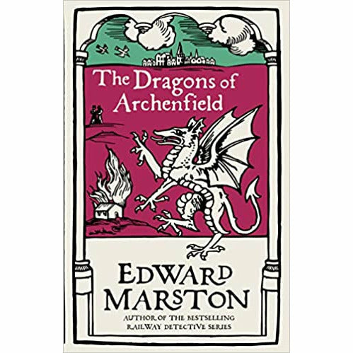 Railway Detective Series Collection By Edward Marston 3 Books Set (Savernake,Blackwater,Archenfield) - The Book Bundle