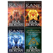 The Kane Chronicles Series By Rick Riordan ( Red Pyramid,Throne of Fire) NEW - The Book Bundle