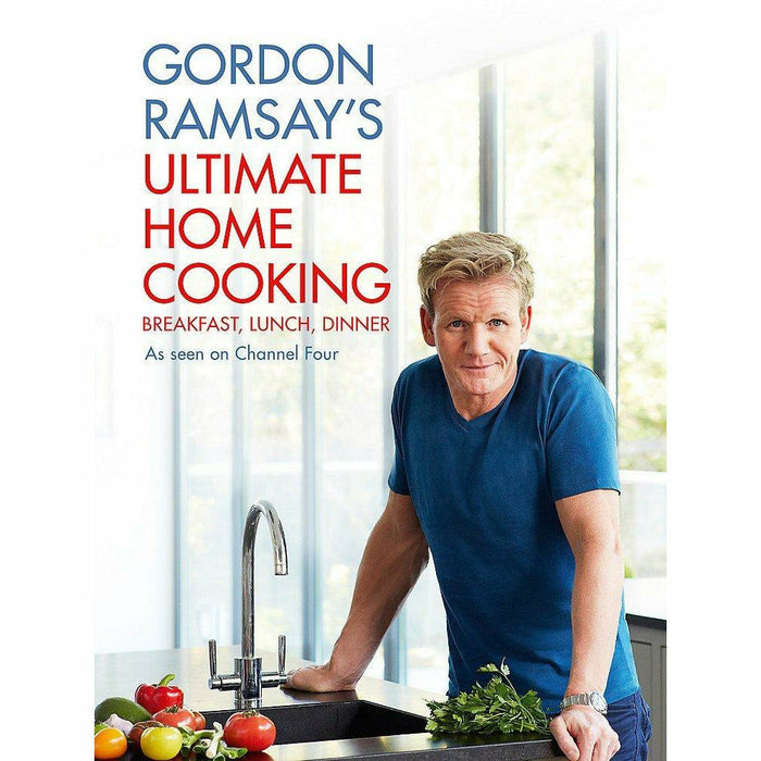 Gordon Ramsay Collection 2 Books Set (Ultimate Home Cooking, Ramsay In 10 Delicious Recipes Made In A Flash) - The Book Bundle