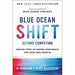Strategize to Win,Leadership Gap,Blue Ocean Shift,The 10X Rule 4 Books Collection Set - The Book Bundle