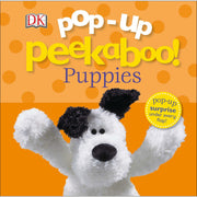 Pop-Up Peekaboo! 4 Books Collection Set By DK (Puppies, Baby Dinosaur, Bedtime) - The Book Bundle