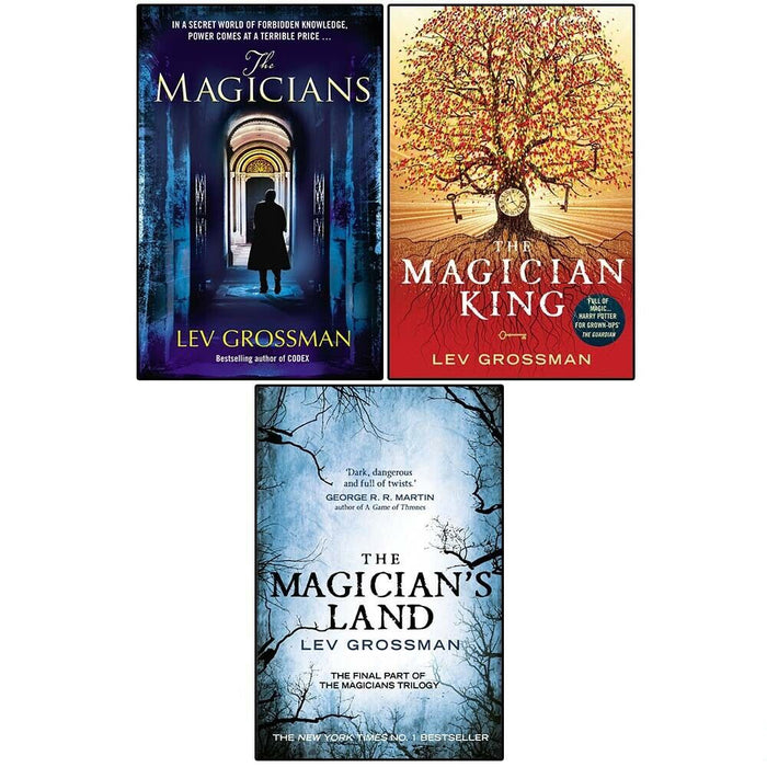 The Magicians Book Series by Lev Grossman, Contemporary Fantasy 3 Books Collection Set - The Book Bundle