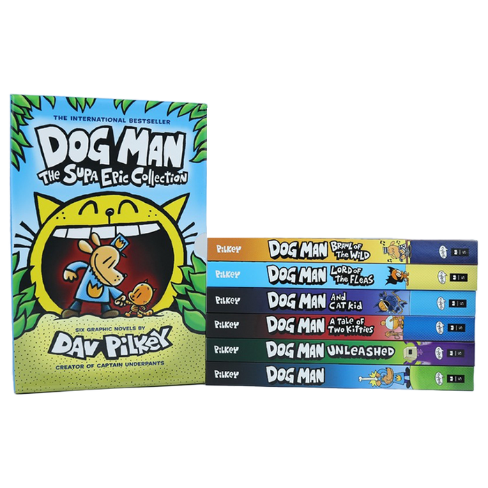 Dog Man: The Supa Epic Collection (Boxed Set of Books 1-6