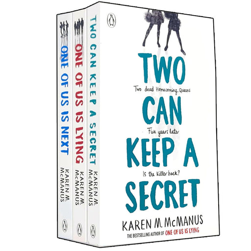 Karen McManus 3 Books Collection Set (One Of Us Is Lying, One Of Us Is Next, Two Can Keep a Secret) - The Book Bundle