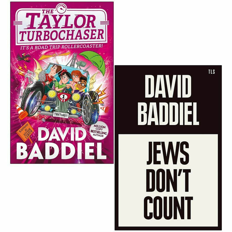 Taylor Turbo Chaser, Jews Don’t Count 2 Books Collection Set By David Baddiel - The Book Bundle