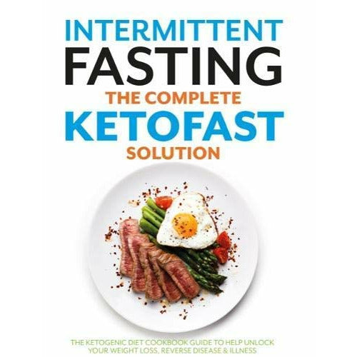 The Complete Ketofast Solution Intermittent Fasting, Vegan Longevity Diet, Great Cholesterol Con, Salt Fix 4 Books Collection Set - The Book Bundle