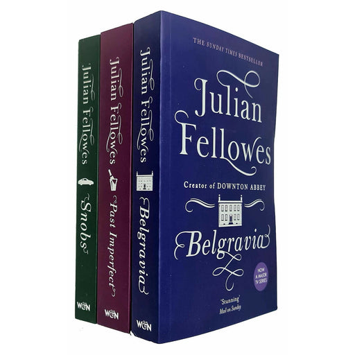 Julian Fellowes Collection 3 Books Set (Belgravia, Past Imperfect, Snobs) NEW - The Book Bundle
