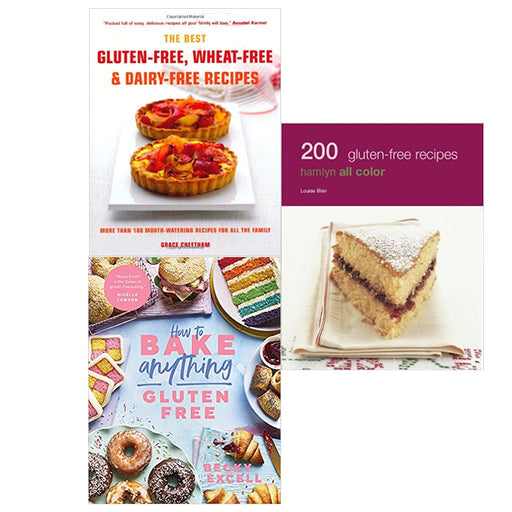 Hamlyn All Colour Cookery, The Best Gluten-Free, How to Bake Anything Gluten Free 3 Books Set - The Book Bundle