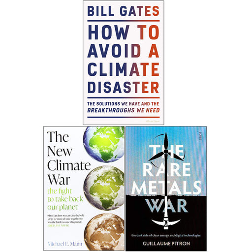 How to Avoid, New Climate War, Rare Metals War 3 Books Collection Set - The Book Bundle