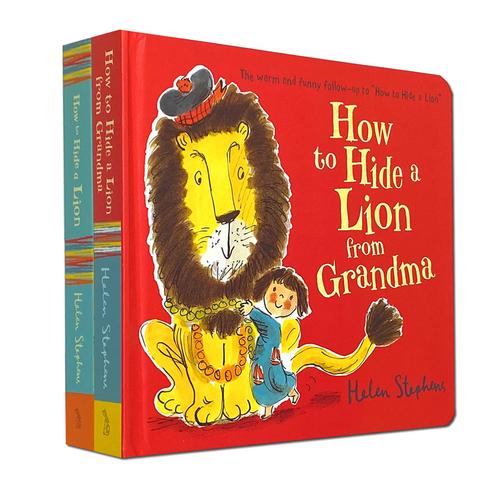 Helen Stephens Collection 2 Books Set (How to Hide a Lion & from Grandma) - The Book Bundle