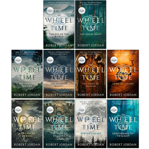 The Wheel of Time Series 10 Books Collection Set (Book 1-10) By Robert Jordan - The Book Bundle