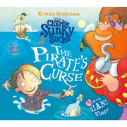 Sir Charlie Stinky Socks collection of 7 books by Kristina Stephenson, featuring colorful illustrations and charming characters.
