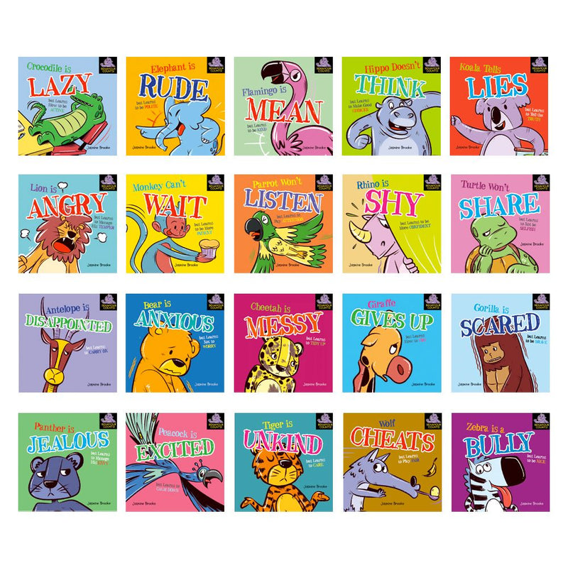 Behaviour Counts 20 Books Box Set (Kids Behaviour & Emotion Matters) - The Book Bundle
