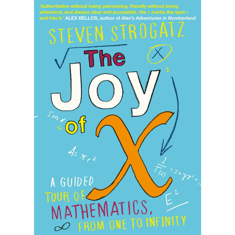 Steven Strogatz 2 Books Collection Set Joy of X & Infinite Powers The Story of Calculus - The Book Bundle