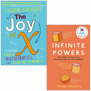 Steven Strogatz 2 Books Collection Set Joy of X & Infinite Powers The Story of Calculus - The Book Bundle
