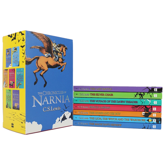 C s lewis chronicles of narnia series 7 books collection set - The Book Bundle