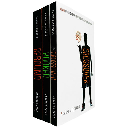 The Crossover Series 3 Books Collection Set by Kwame Alexander (The Crossover, Booked & Rebound) - The Book Bundle